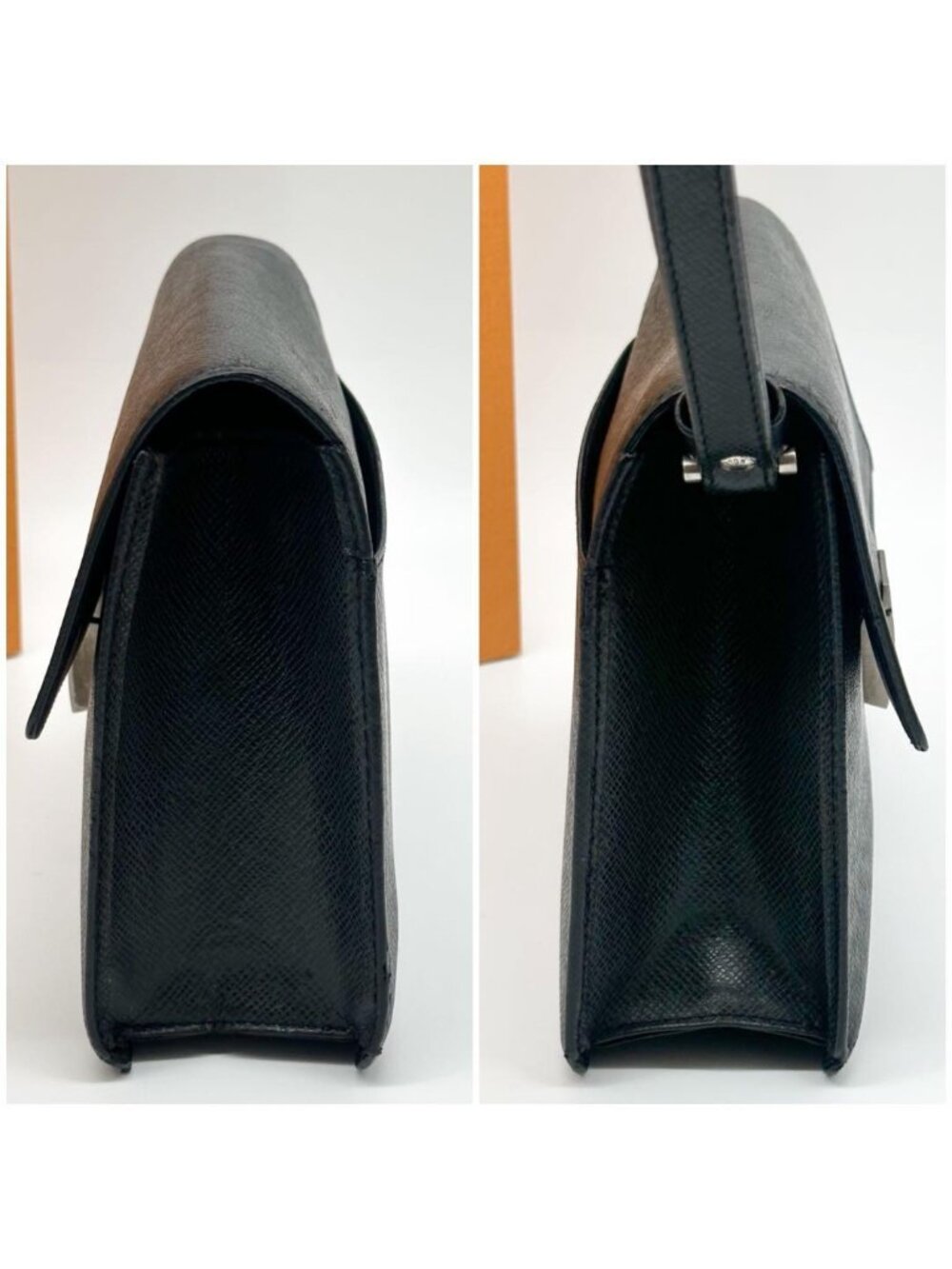 Louis Vuitton Selenga Taiga Clutch Leather - Picture 4 of 13